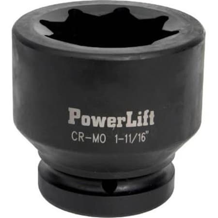 Big Roc Tools 1 in. Dr x 1.68 in. Air Impact Socket 8 Point, IS811116 IS811116